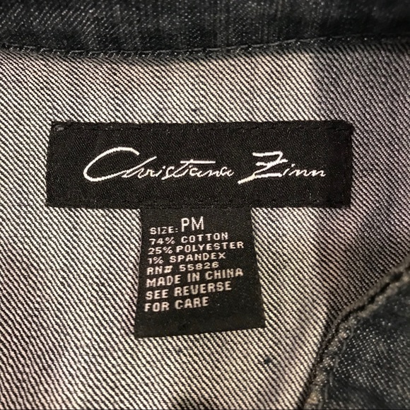 Feminine jean jacket - Picture 3 of 6